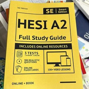SMART EDITION HESI A2 study guide